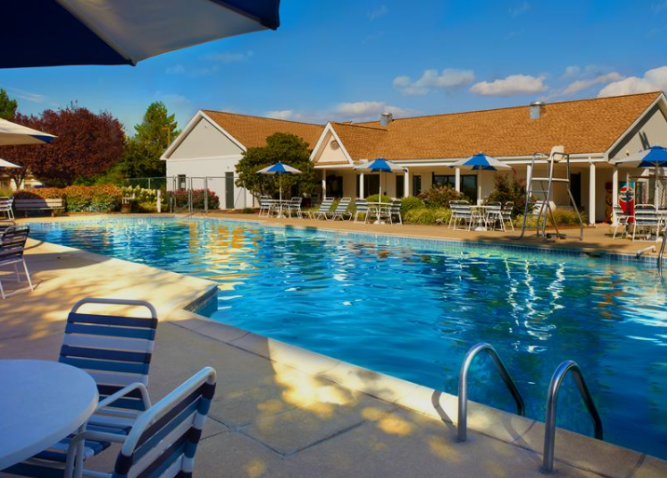 A photo of the swimming pool at Christiana Meadows
