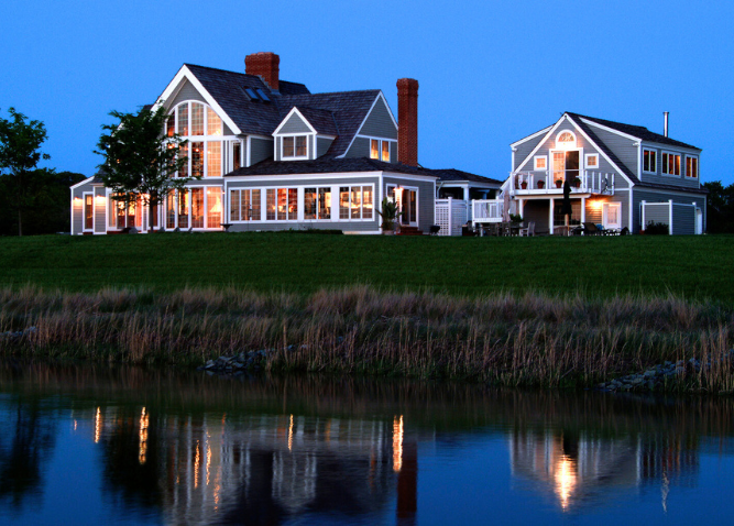 A photo of the Hill residence