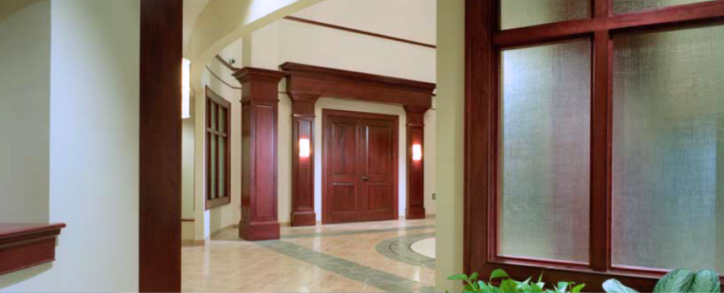 An interior picture of the lobby at Abby Medical Center
