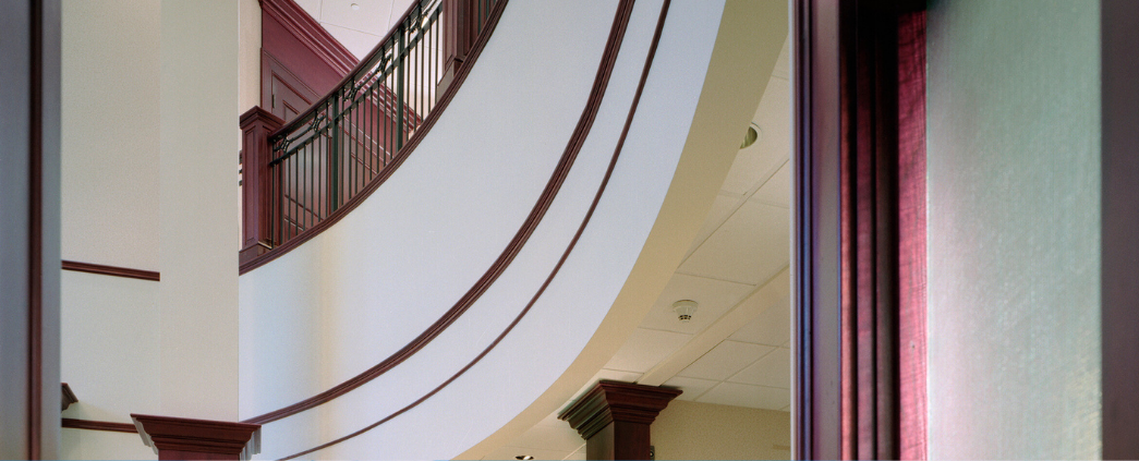 An interior picture of the lobby at Abby Medical Center
