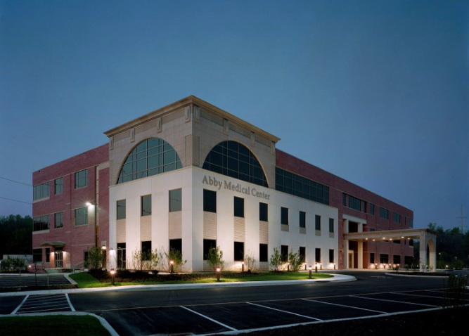 A picture of the exterior of Abby Medical Center
