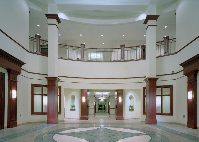 A picture of the interior of Abby Medical Center
