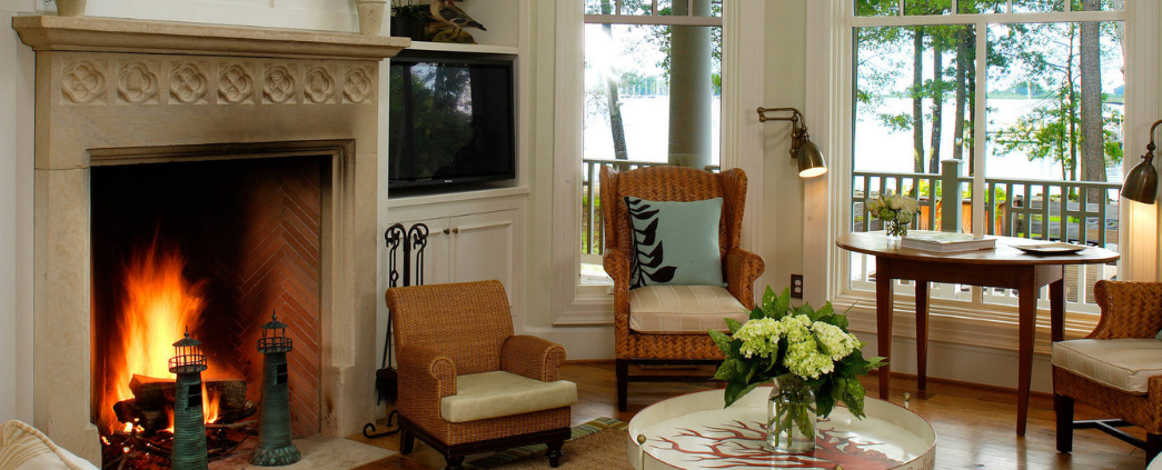 A picture of a living area