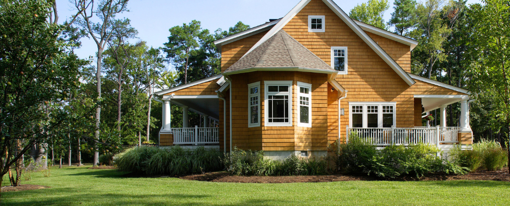 An exterior photo of the home