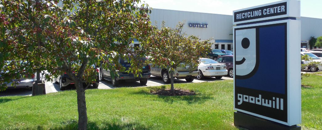 A picture of the Goodwill Recycling Center