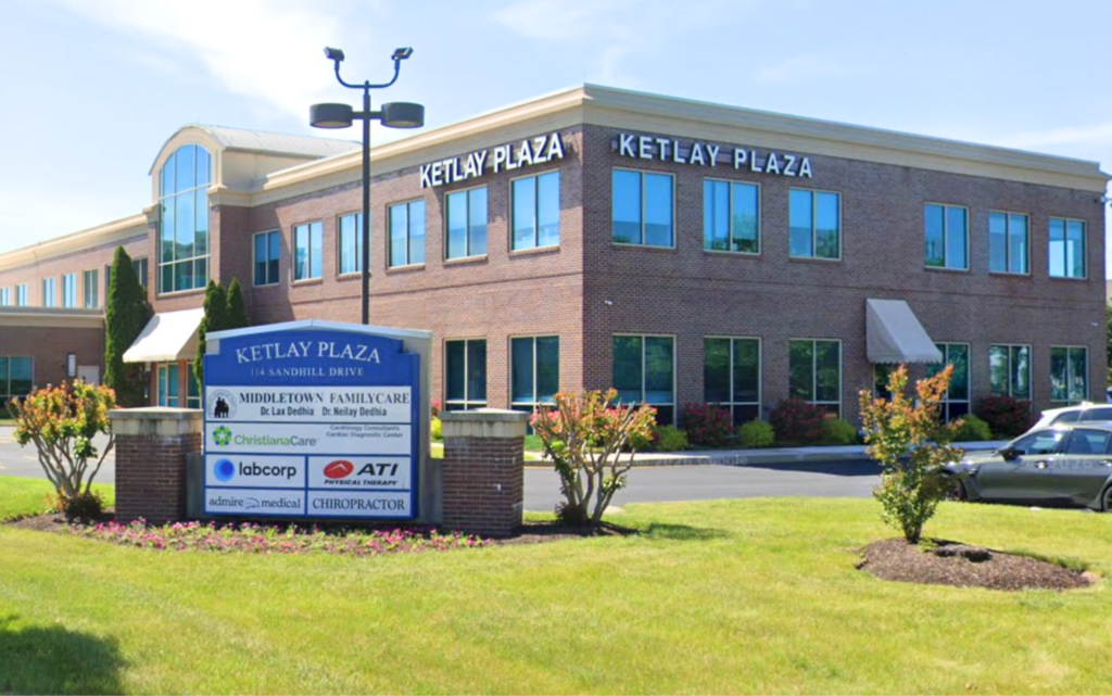 An exterior building photo of Ketlay Plaza