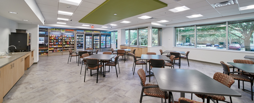 A photo of a cafeteria at Little Falls