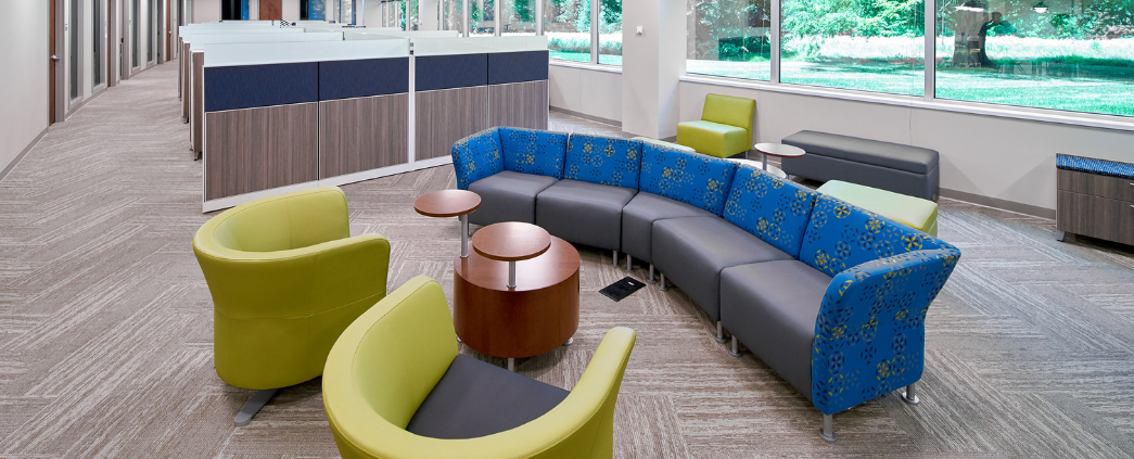 A lobby photo of Little Falls