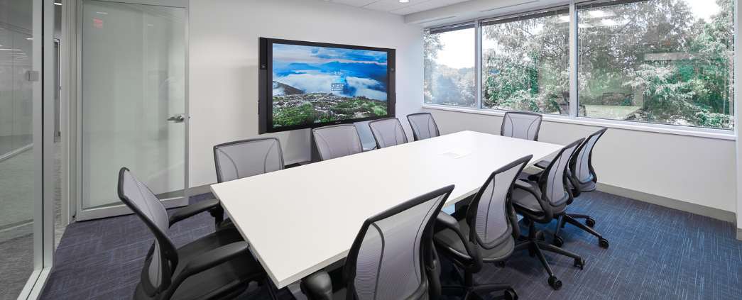 A conference room photo at Little Falls