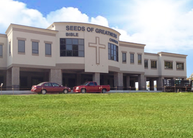 An exterior photo of Seeds of Greatness Church