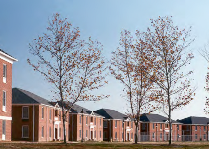 A photo of the exterior of Washington College