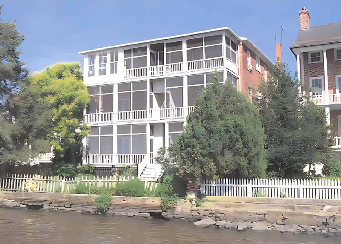 A photo of the waterfront condos